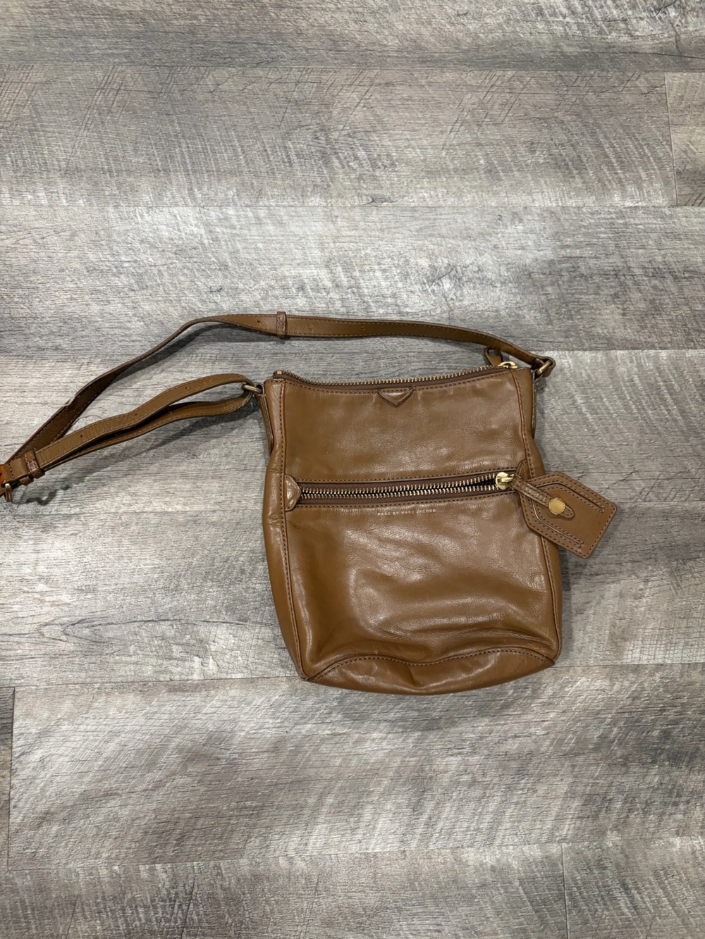 Marc Jacob’s Brown Leather Crossbody Bag
